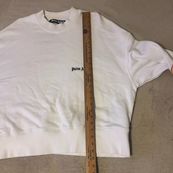 Palm Angels Fire Starter Crew Neck Pull Over Sweatshirt Men Size Medium Y2K Rare - Picture 6 of 6